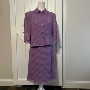 Cynthia Howie 2 Piece Silk Set